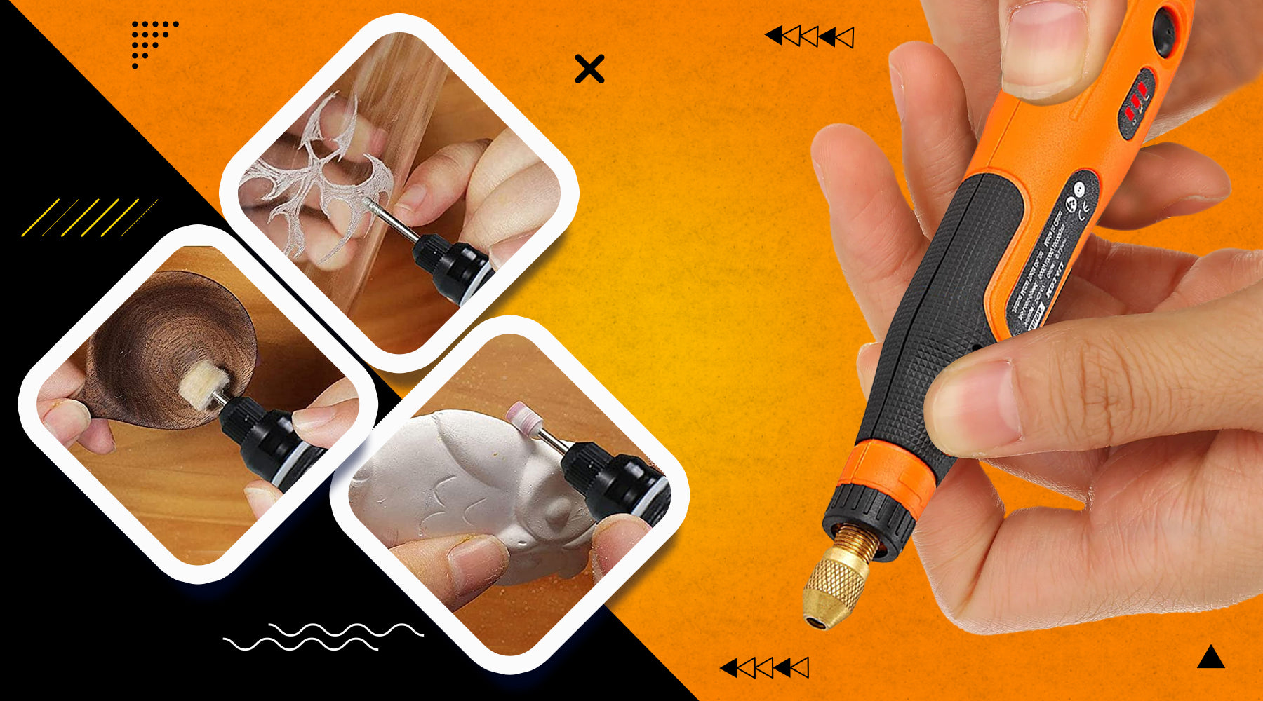 Verilux® 45pcs Mini Cordless Drill Machine