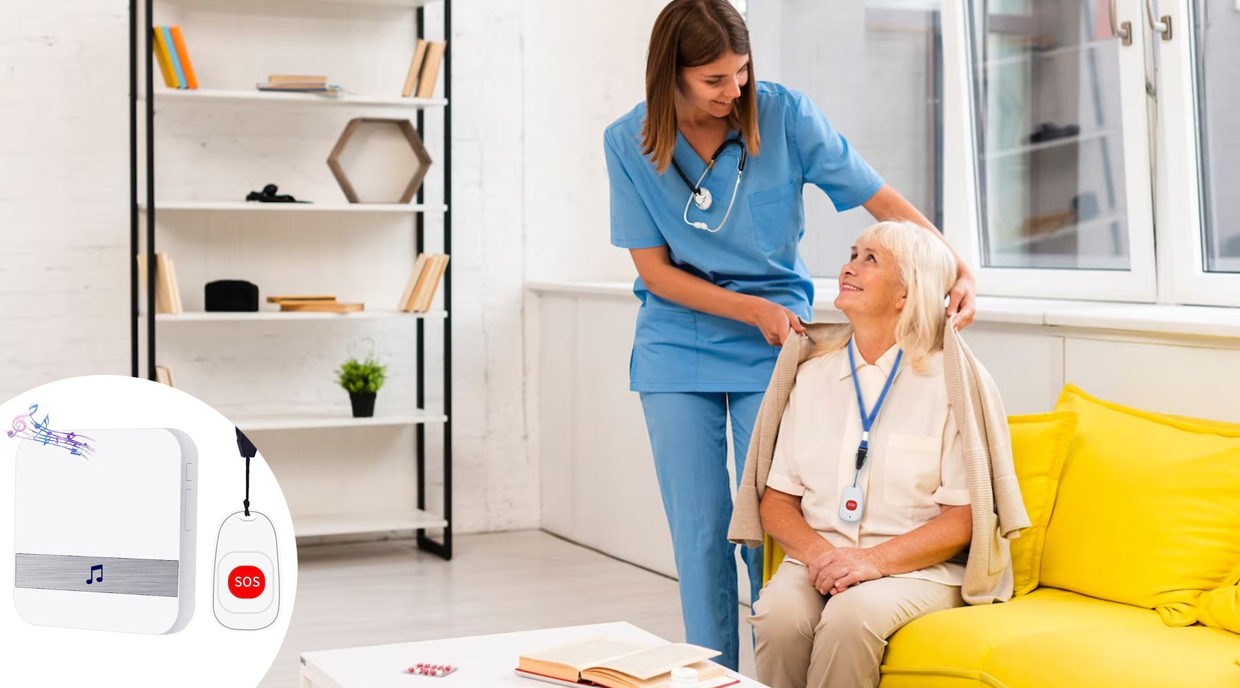 Verilux® Pager Wireless Life Alert Systems for Seniors