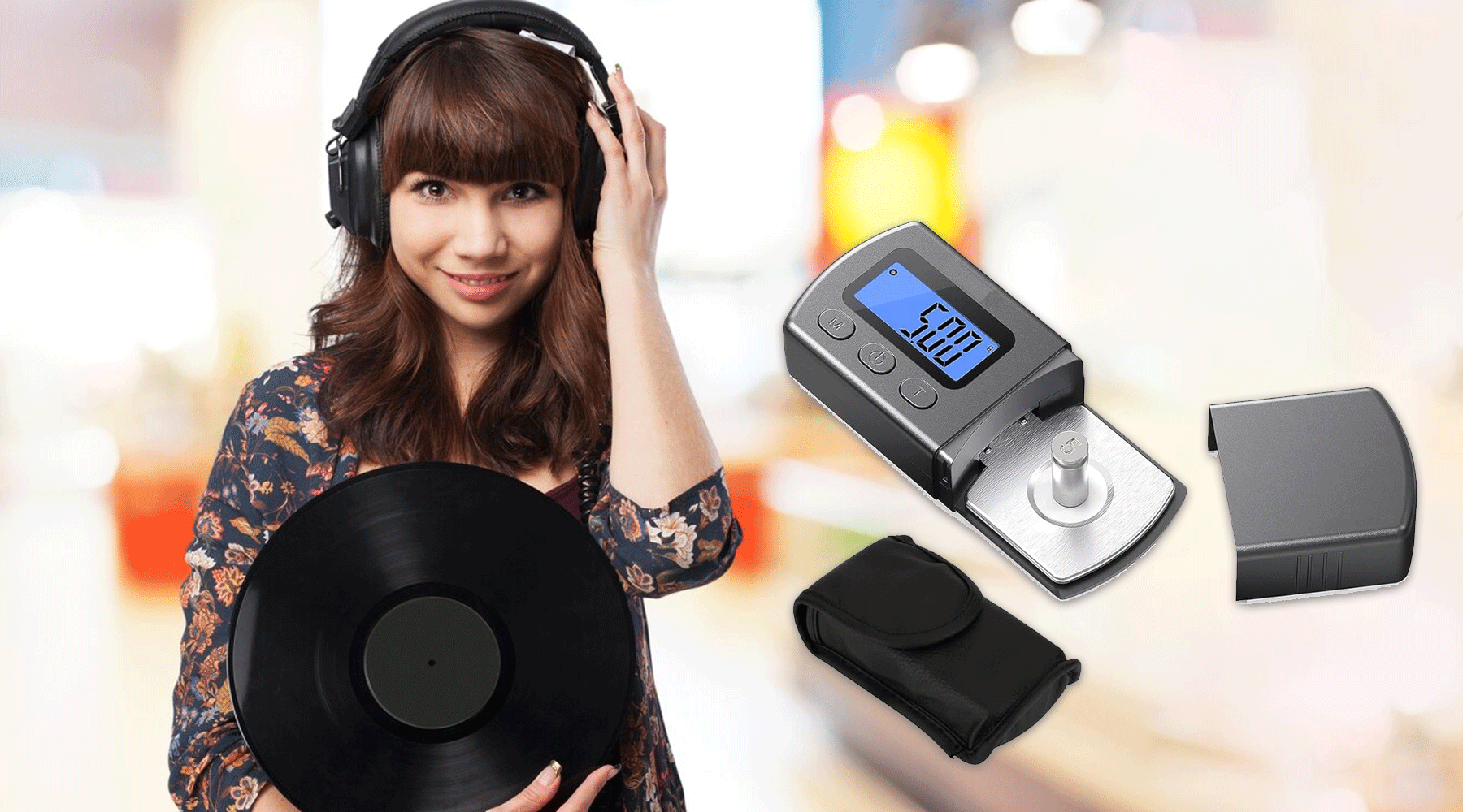 Precision in Playback with Turntable Stylus Force Scale