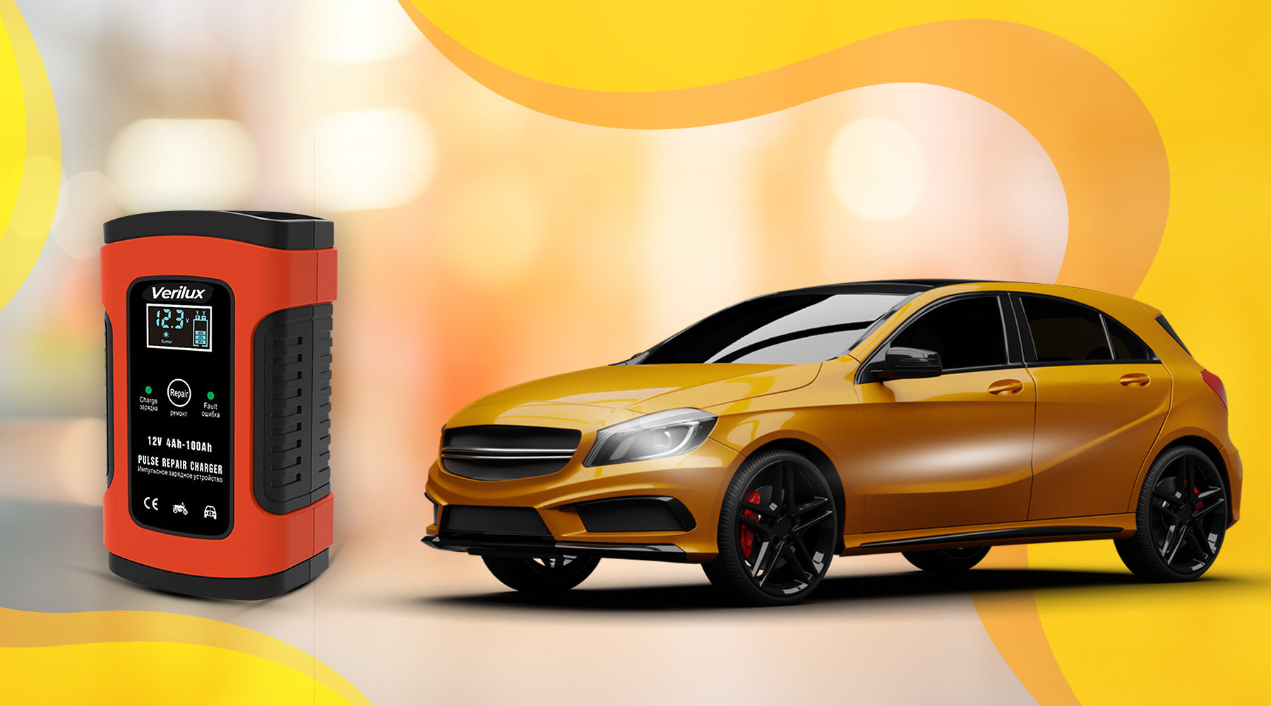 Revitalize Your Ride with Ease Using Fully Automatic Battery Charger