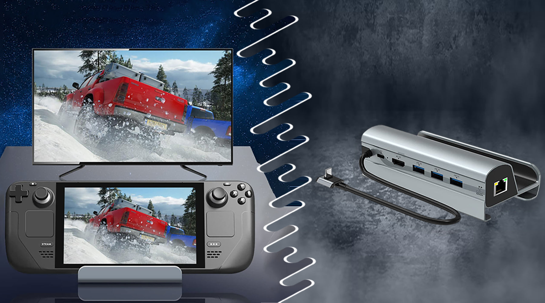 Unlock Next-Level Gaming: The Ultimate Multipurpose Steam Deck Dock