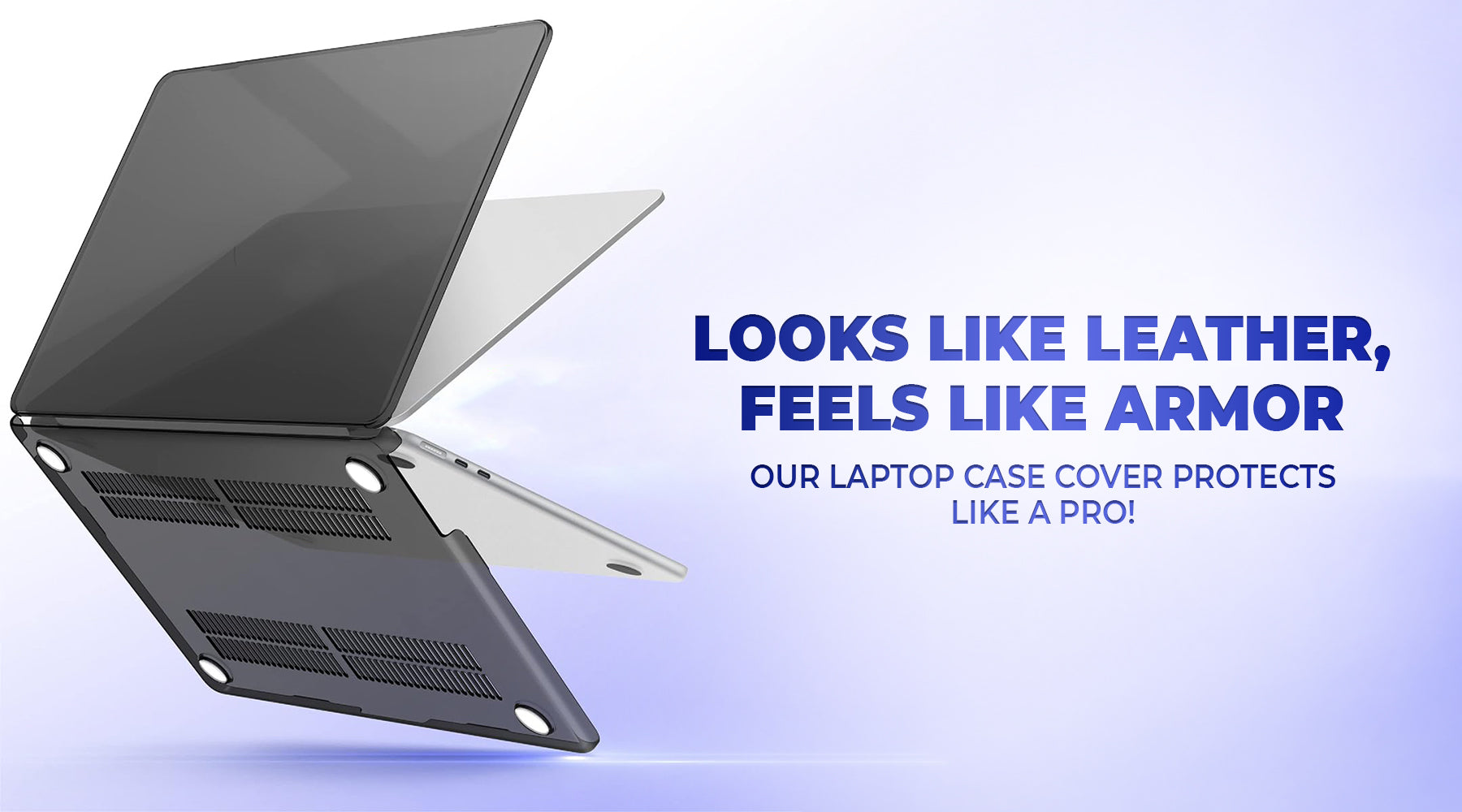 Looks like Leather, Feels like Armor; Our Laptop Case Cover Protects Like a Pro!