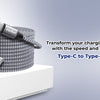 Transform Your Charging Experience with the Speed and Reliability of the Type‑C to Type‑C Cable!