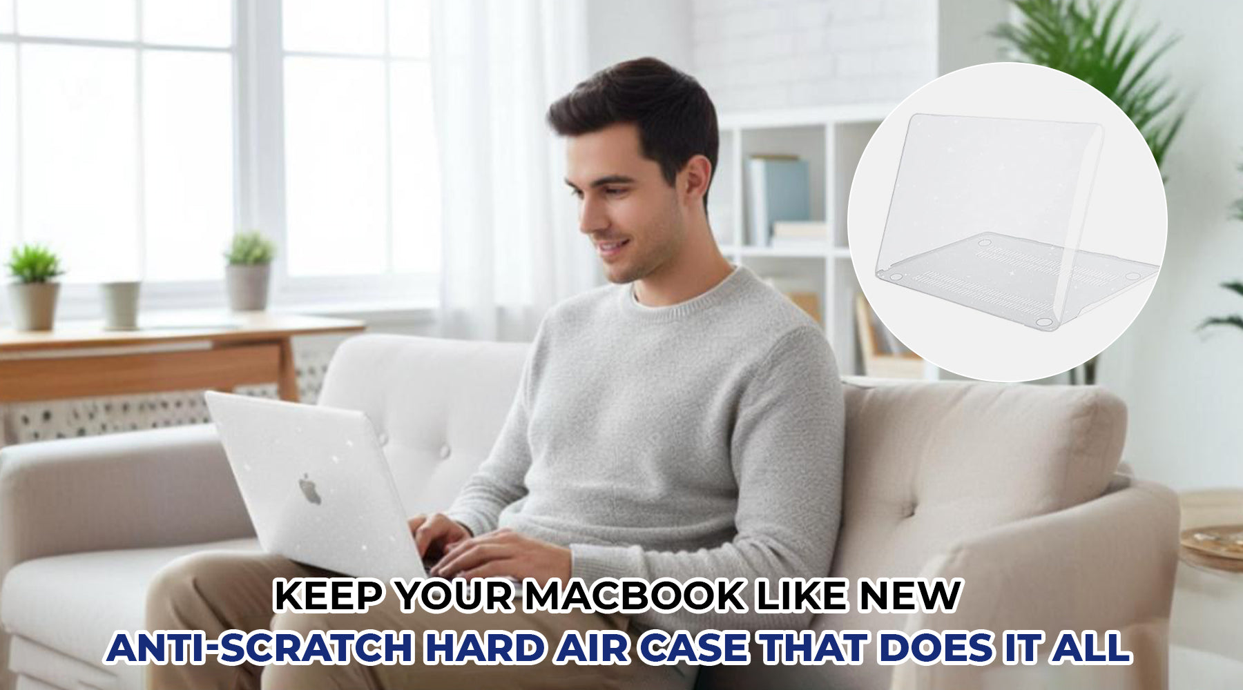 Keep Your MacBook Like New: Anti-Scratch Hard Air Case That Does It All