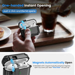 ZORBES 2 in 1 Magnetic TPU Cover Case Earbud Charging Case for Airpods Pro 3