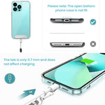 ZORBES® Phone Neck Strap and Wrist Strap Adjustable Nylon Phone Sling Strap with Attachment Insert Quick Release Phone Strap Phone Shoulder Strap Universal Phone Strap Lanyard