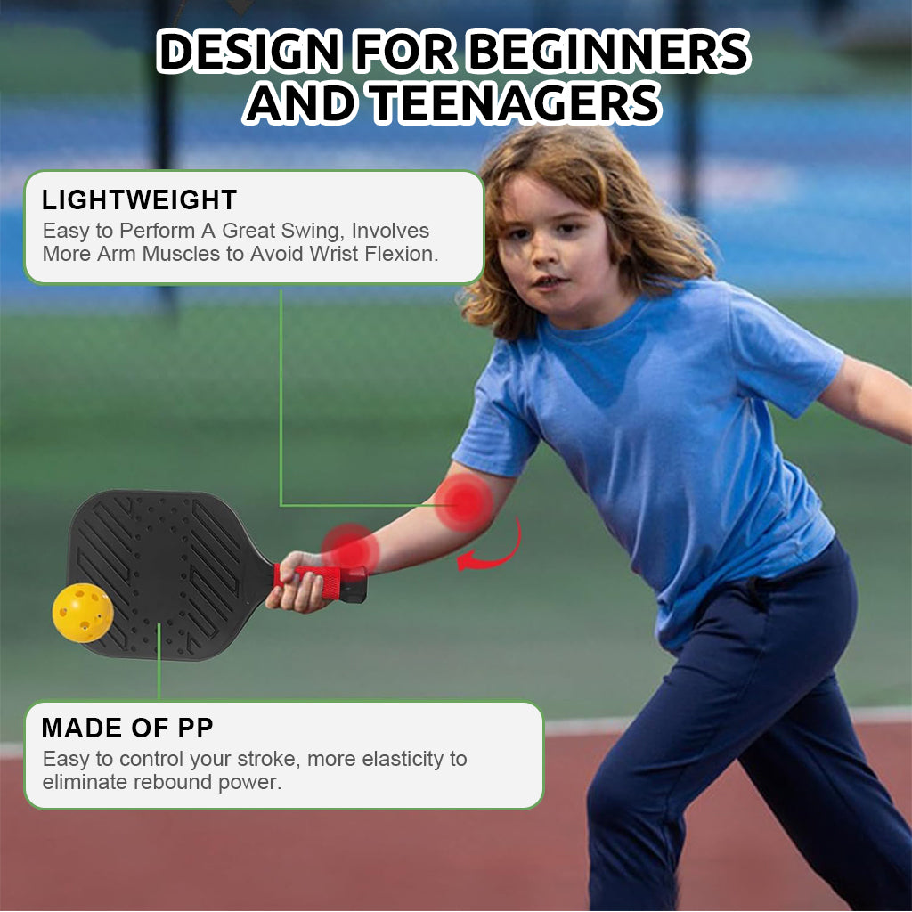 ZORBES® Juego de Palas de Ping Pong, Kit Raquetas de Ping Pong Kit 2 de con 2 Pelotas de Raqueta, Raqueta de Tenis de Mesa para Casa, Colegio y Club Deportivo Jugar en Interiores or Exteriores