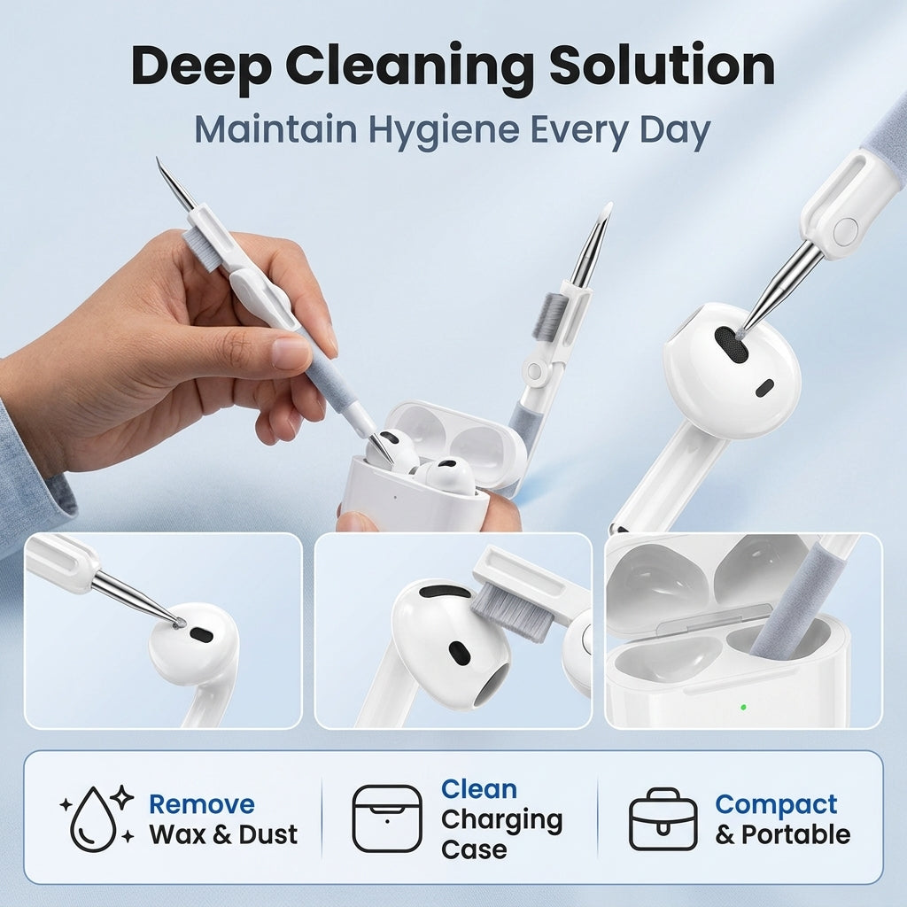 ZORBES® Ear Hooks Compatible with AirPods 4 Silicone Ear Grips