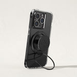 ZORBES® S Magnetic Phone Grip for MagSafe 360° Ring Kickstand Carbon