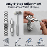 Serplex® 9Pcs Watch Repair Kit Tool Set with Link Remover