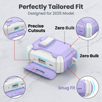 ZORBES® TPU Case Compatible with AirPods Pro 3 with Lock & Carabiner