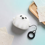 ZORBES® Glow in The Dark Cute Ghost Case Cover for AirPods 4