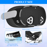 ZORBES® Skin Cover for Meta Quest 3S VR Headset Anti-Scratch Silicone Cover Anti-Slip Honeycomb Pattern Design Snug Fit Protective Cover VR Headset Accessories, Only Cover