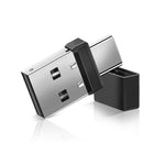 Verilux® Mouse Jiggler 2 in 1 USB A and USB C Undetectable Mouse Mover, Automatic Mouse Shaker Automatic Mouse Wiggler Device, Driver-Free Mouse Movement Simulator Keeps Computer/Laptop Awake