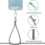 ZORBES® Phone Neck Strap and Wrist Strap Adjustable Nylon Phone Sling Strap with Attachment Insert Quick Release Phone Strap Phone Shoulder Strap Universal Phone Strap Lanyard