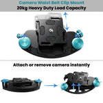 ZORBES® Quick Release Camera Waist Belt Clip Mount