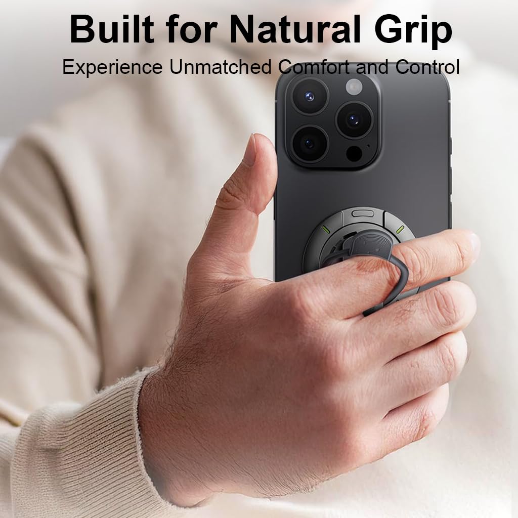 ZORBES® 3-in-1 Double-Sided MagSafe Phone Grip & Stand