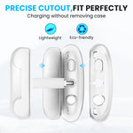 ZORBES® Clear 3-in-1 Protective Accessories Set for AirPods Max