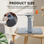 ZORBES® Heavy-Duty Metal Projector Desk Stand (5 Adjustable Heights)