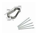 Verilux Replacement Touch Stylus Pen Refill Kit for Samsung Galaxy Note and Tab S | 5pcs with Tweezers