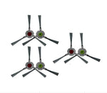 Verilux® 6pcs Replacement Side Brushes for Ecovacs Robot Vacuum U2 Pro Robust Nylon Bristle Side Brushes Spare Side Brushes