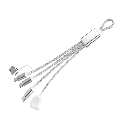 Verilux® 3 in 2 USB C Cable for Watch Charger Charger USB C Multi Fast Charging Cable Compatible with iWatch Ultra/SE