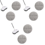 Verilux® 6PCS Replacement Mop Pads for AGARO Floor Scrubber 16cm 6.3 inches Water Absorbent Scrubbing Cleaning Universal