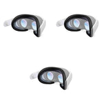 ZORBES® VR Face Pad for Meta Quest 3 Silicone Cushion Mask Reusable Headset Accessories 3PCS
