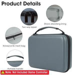 ZORBES® Carry Case for PS5/PS4 Game Controller EVA Hard Shell Controller Holder Dual Compartment Waterproof Anti-Scratch Travel Case Storage Case for PS5/PS4 Game Controllers