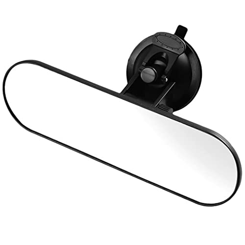 ZORBES® 22x6.5cm Car Center Mirror with Suction Cup