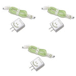 Verilux® Charger Protector Set of 12PCS Cover Cable Coil Sleeve Connector Cartoon Case Compatible with 20W 30W iPhone Charger