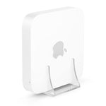 ZORBES® Mac Mini Stand Mac Mini Mount Desktop Stand for Apple Mac Mini 2010-2020 Clear Acrylic Organizer Wall Mount Mac Mini Holder Under Desk Mount Dock for Apple Mac Mini