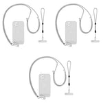 ZORBES® Phone Neck Strap and Wrist Adjustable Nylon Sling with Attachment Insert Quick Release Shoulder Universal Lanyard 3 PCS