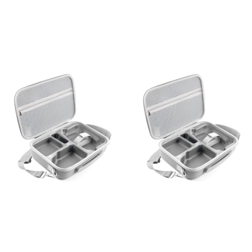 ZORBES® Carrying Case for DJI Mini 4 Pro RC 2 Storage Accessories with Shoulder Strap Portable Travel and Controller Bag 2 PCS