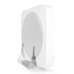 ZORBES® Mac Mini Stand Mac Mini Mount Desktop Stand for Apple Mac Mini 2010-2020 Clear Acrylic Organizer Wall Mount Mac Mini Holder Under Desk Mount Dock for Apple Mac Mini