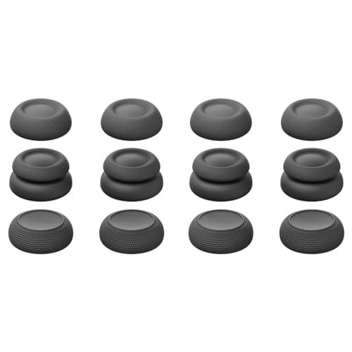 ZORBES® 3 Pairs Thumb Grips for PlayStation Portal Ultra Slim Silicone Snug Fit Joystick Protectors Analog Sticks Caps Improved Control Gaming Accessories for Stream PS5 2PCS