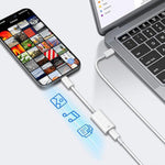 ZORBES® 2-in-1 USB-C to Audio & Charging Adapter