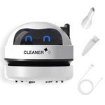 ZORBES® Desk Vacuum Cleaner Machine USB Mini Desk Vacuum Cleaner with Nozzle Attachment & Cleaning Brush, Clean Up Dust and Crumbs, 500mAh Portable Cordless Desk Vacuum for Home Office Car Countertop