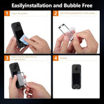 ZORBES® 6PCS Screen Protector for Insta360 X5 Tempered Glass LCD Display Film Protective Cover Ultra HD 9H Hardness Scratch Resistant