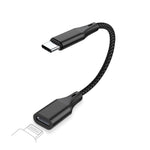 Verilux iPhone Adapter Cable for Charging and Data Transfer with 60W PD Fast Charge | Nylon Braid Design