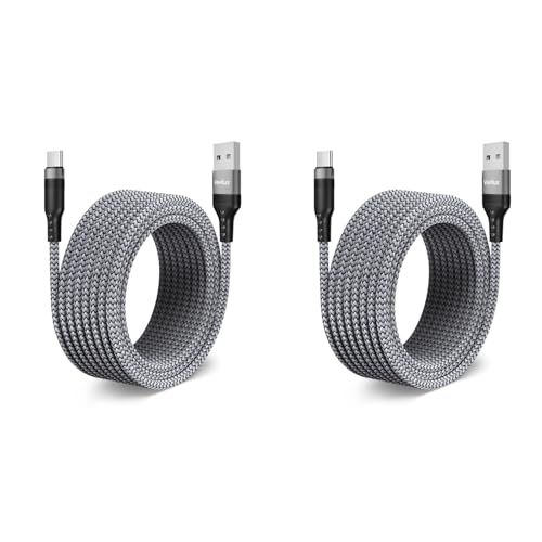 Verilux® 2Pcs 16.4FT USB to Type C Cable