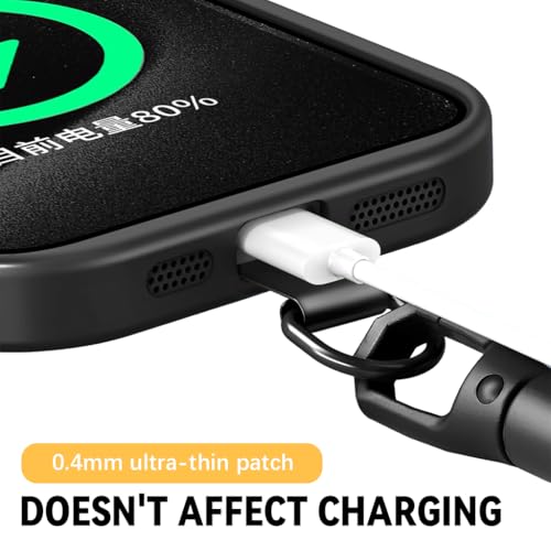 ZORBES® 2 Pack Phone Lanyards for Phone Case, Fashion Nylon Woven Phone Case Wristlets with 2 Self-Adhesive Inserts Phone Sling, Adjustable Sliding Cord Lock, 360 °Swivel Anti-Lost Phone Wristlets