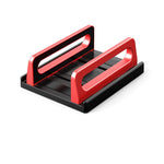 ZORBES® Desk Laptop Stand 3-16'' Mobile Device Organizer Rack Adjustable Spacing Phone/Tablet/Laptop StandAnti Slip Base Design Rugged ABS Desk Mobile Device Organzier for Home, Kitchen, Office