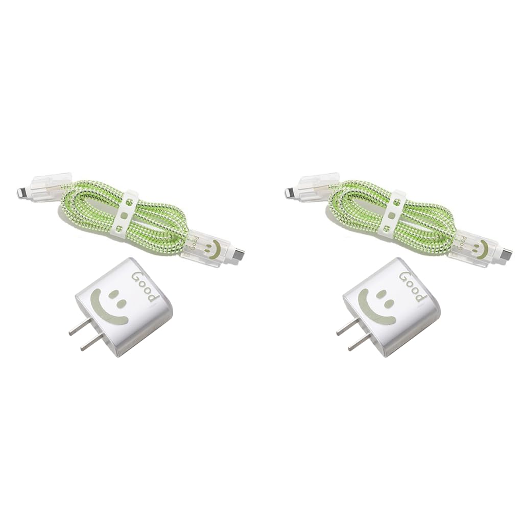 Verilux Charger Protector Set for iPhone 20W 30W | 8PCS Cover with Cable Coil Sleeve