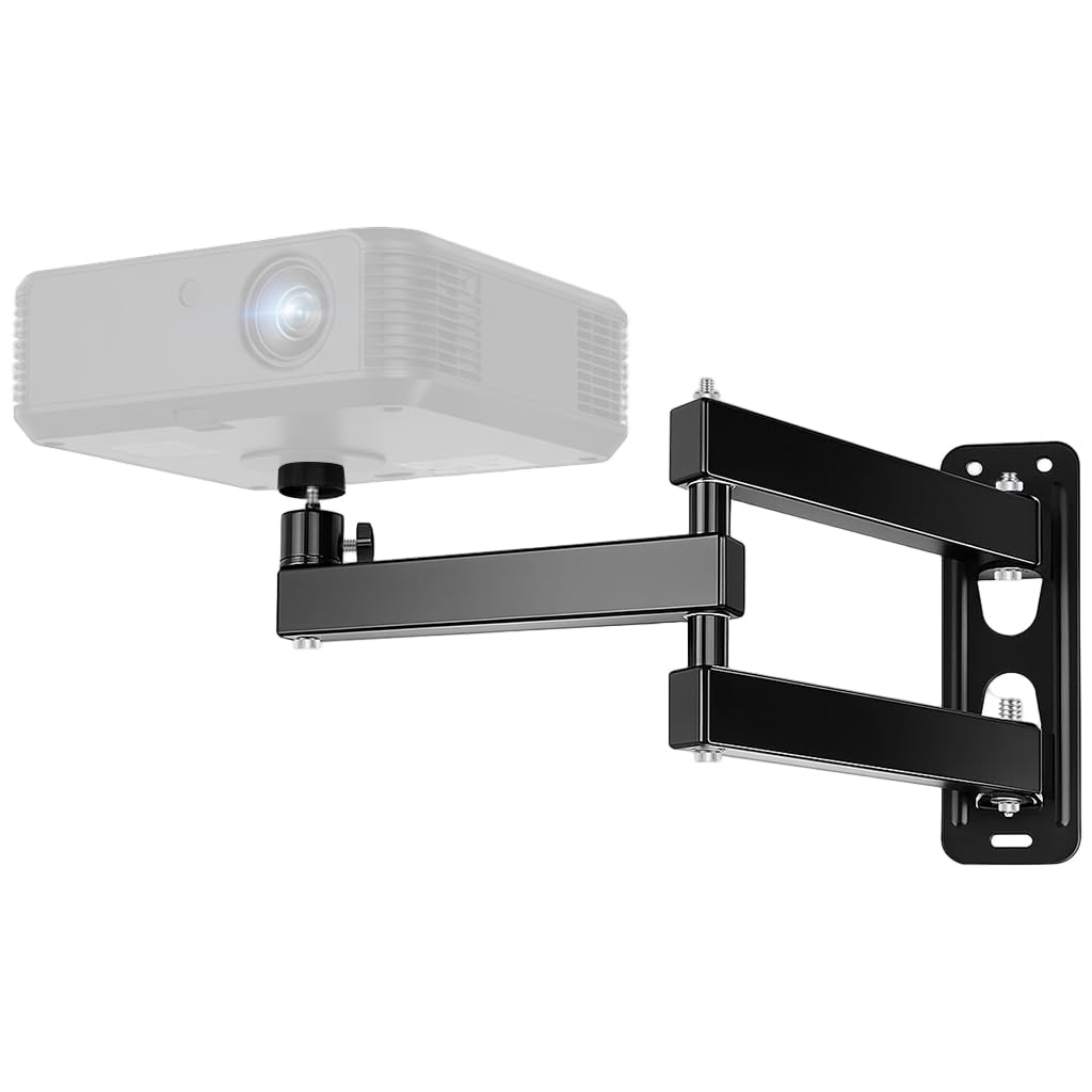 ZORBES® Foldable Projector Wall Mount, Ceiling Projector Mount