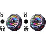 ZORBES® Phone Cooler for Gaming Magnetic Mobile with 3 Level Modes LCD Display RGB Light Semiconductor Technology Clips for iOS Android Phones IPAD 2PCS