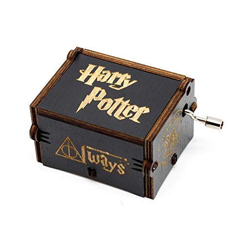 ZORBES® Caja de música de Harry Potter, caja de música clásica de madera con manivela, regalos de cumpleaños para niñas y niños, regalos de Diwali para niños, amigos y familiares
