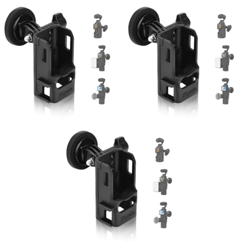 ZORBES® Magnetic Mount for DJI OSMO Pocket 3 Multipurpose Holder with Detachable Strong Magnet Adjustable Angle Accessories 3PCS