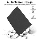 ZORBES® Laptop Case for Surface Pro 9 10 11 13 inch Anti-Scratch Protective Fashion Solid Color TPU with Pen Holder Not Include Keyboard or Stylus Black 2 PCS