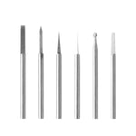 Serplex® 6Pcs Carving Bits Detail Carving Bits for Dremel Rotary Tool Engraving Bit Stainless Steel Carving Drill Bit Detailing Engraving Bits Rotary Carving Bits for DIY Wooden Carving Woodworking